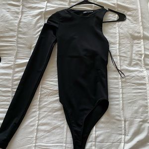 Zara One Shoulder Bodysuit